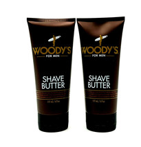 Woody&#39;s For Men Shave Butter 6 oz-2 Pack - $34.60