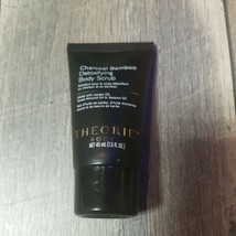 Theorie Body Charcoal Bamboo Detoxifying Body Scrub 1.5oz New,Sealed - $8.90