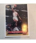 92-93 UPPER DECK MICHAEL JORDAN HOF #P5 CHICAGO BULLS BASKETBALL MINT - $4.05 CAD