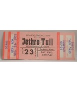 JETHRO TULL / IAN ANDERSON - VINTAGE 1975 UNUSED WHOLE CONCERT SHOW TICKET - $20.00