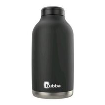 Bubba Radiant 64oz Stainless Steel Growler Simple Lid Rubberized Black L... - $34.24