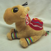 TY Beanie Boos CUTE BIG EYED JAMAL THE CAMEL 5&quot; Plush STUFFED ANIMAL NEW - $22.36 CAD