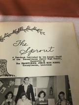 Yearbook 1954-1955 Transylvania Louisiana Jr High School THE SPROUT vtg ... - £40.56 GBP