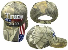 K&#39;s Novelties Trump 2020 Camouflage Camo USA Flag On Right Side of Bill Embroide - £7.81 GBP