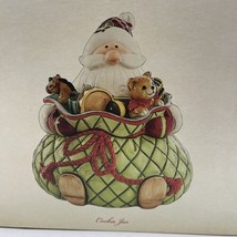 Fitz &amp; Floyd Santa&#39;s Big Day Cookie Jar *Rare* New Sealed In Package - £35.89 GBP