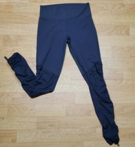 Fabletics Cashel Leggings Womens Sz M Foldover Powerform UPF Running Gra... - £11.61 GBP