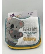 Parent&#39;s Choice 4 Pack Infant Baby Bibs Cuddlin&#39; With Grandma Terry Cotton - €6,64 EUR