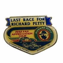 Richard Petty Last Race Phoenix Raceway Pontiac STP NASCAR Enamel Lapel ... - £15.62 GBP
