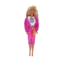 VINTAGE 1994 MATTEL TROPICAL SPLASH BARBIE DOLL # 12446 BLONDE W/ CAMP J... - £22.36 GBP