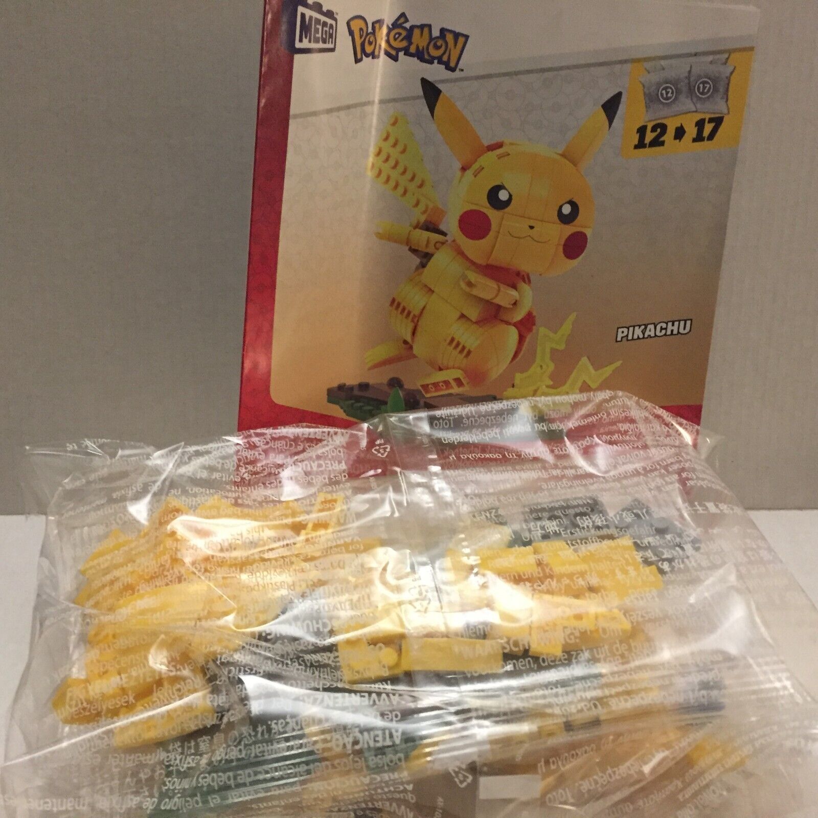 Primary image for NEW Mega Pokemon Pikachu Block Set - About 200 pcs