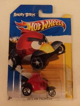 Hot Wheels 2012 #047 Angry Birds Red Bird On HW Premiere Card 47/50 MOC - £7.81 GBP