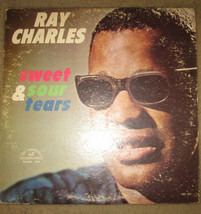 Ray Charles &quot;Sweet &amp; Sour Tears&quot; 1964 Vinyl Record Album - Complete - £4.43 GBP