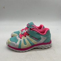 toddler girls fila shoes blue/pink, size 9.5 - $14.75