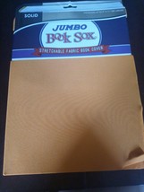 Jumbo Book Sox Stretchable Fabric Book Cover 9&quot; X 11&quot; - £10.51 GBP