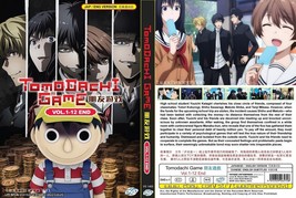 Dvd Anime~Doppiato In Inglese~Gioco Tomodachi(Fine 1-12)Tutte Le... - £11.60 GBP