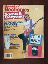 Elementary &amp; Science Electronics Magazine Jan/Feb 1981 Music Making Projects Ads - £4.44 GBP