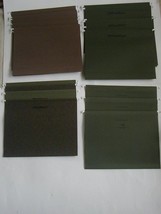 NEW Lot of 20 Miscellaneous Brands Hanging File Folders Letter Size - $15.00