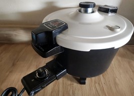 Vintage Sears Jiffy Cooker Pressure Cooker Whole Meal Maker 3qt USA Works Great - £39.44 GBP