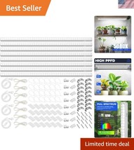 Self-Installing 80W T5 Grow Lights, 8-Pack Full Spectrum for Thriving Pl... - $91.49