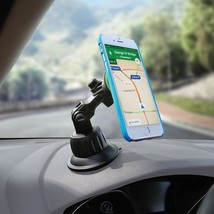 Any Surface Magnetic Car Phone Mount Smartphone Holder Rotates 360° Dashboard - £11.35 GBP