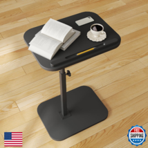 iabifo Side Table Sofa Tv Tray Height Adjustable C Shaped End Table 360°... - $69.40