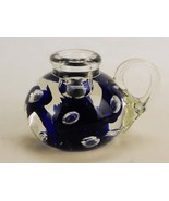 Solid Glass Candlestick Paperweight, Controlled Bubbles, Bob St. Clair A... - $29.35