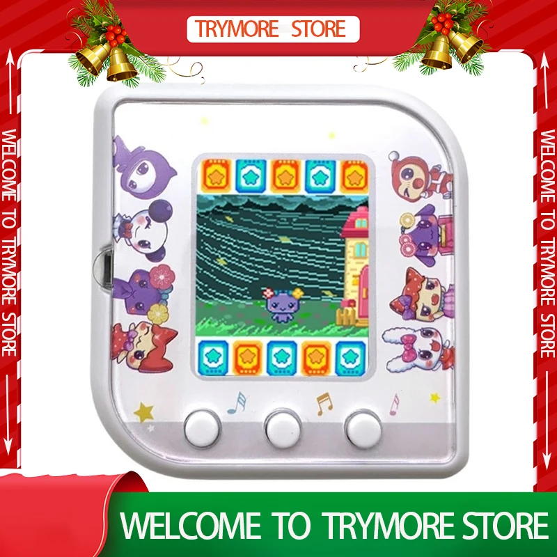 New Style Original Bandai Tamagotchi Pix Electronic Pet Machine Color Sc... - £52.07 GBP