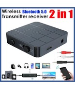 2 in1 Bluetooth 5.0 Wireless Receiver Transmitter RCA To 3.5mm Aux Audio... - $301.39 MXN