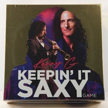 Kenny G. Keepin&#39; It Saxy, Power of Jazz Board Game NEW SEALED 2019 2-5 Players - £11.25 GBP