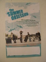 The Summer Obsession Poster This Is Where You Promo - £10.52 GBP