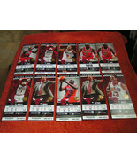 NBA 2011-12 Chicago Bulls Full Unused Ticket Stubs (Hawks, 76ers, Piston... - £3.08 GBP