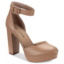 Sun + Stone Women Ankle Strap Sandals Estrella Size US 9M Nude Smooth - £38.72 GBP