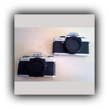 Vintage Minolta SLR Film Camera Body Lot: X-370 + XG-A - $49.95