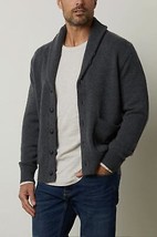 Velvet By Graham &amp; Spencer thornton long sleeve cardigan in Charcoal - s... - $142.56