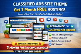 Internet  Craiglist Classifieds Business Website : Free Hosting &amp; Stream... - $69.29