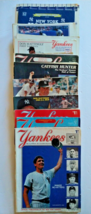 1980&#39;s-2000&#39;s New York Yankees Baseball Souvenir Programs Lot Of 12 MLB Vintage - £27.20 GBP