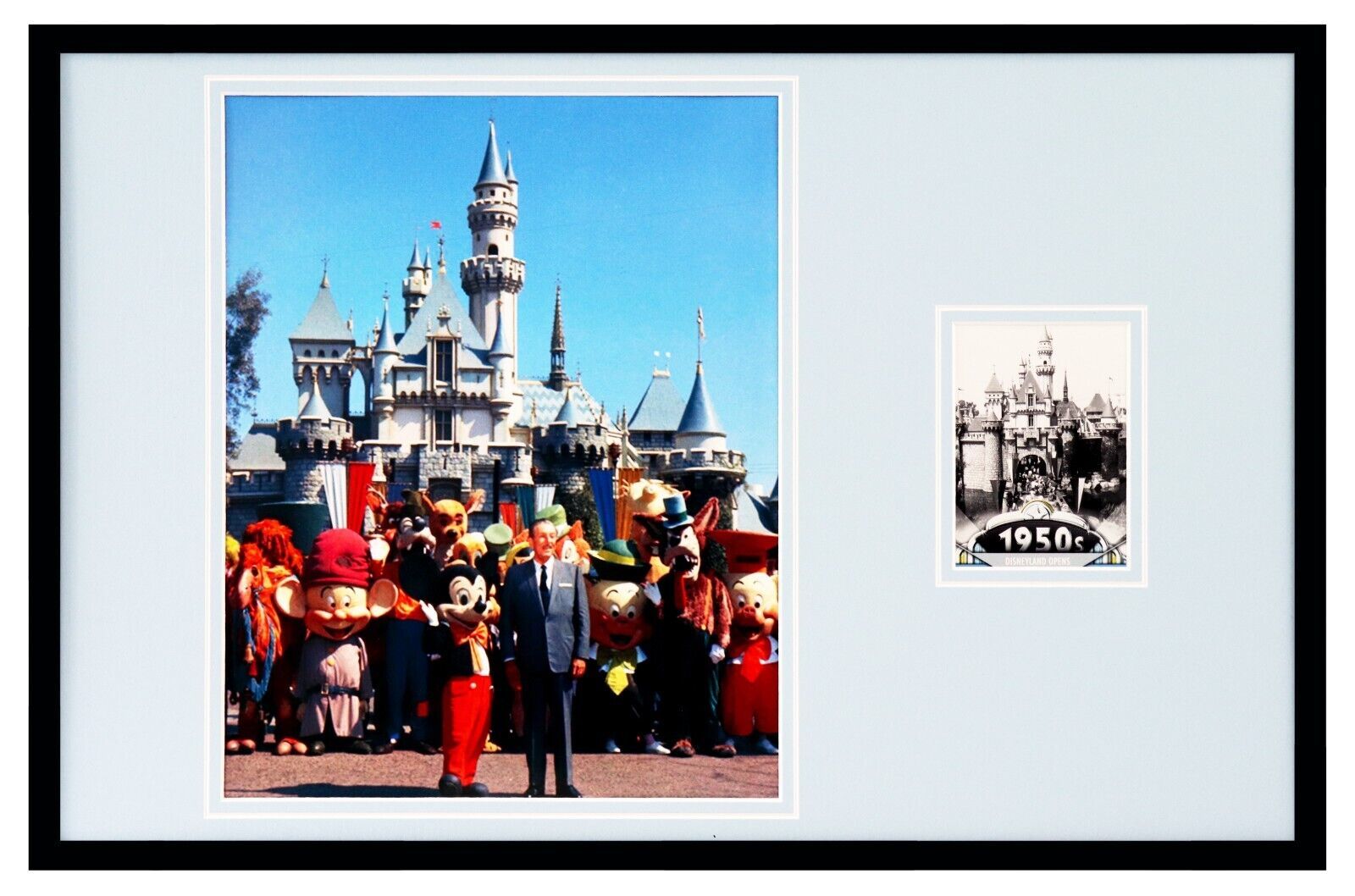 Primary image for Walt Disney Framed 11x17 Vintage Topps American Pie Card + Photo Display