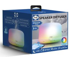 Sealy Essential Oils 500ml Diffuser with Built in Bluetooth Speaker and ... - £23.45 GBP