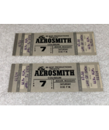 AEROSMITH 2 ORIGINAL 1978 UNUSED CONCERT TICKETS  DAY OF SHOW STEVEN TYL... - £19.64 GBP