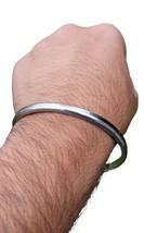 Sarbloh Kara Sikh Kada Kakaar Iron Smooth Karha Singh Kids Size Loha Bangle EE18 - $18.20