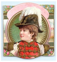 1880s Victorian Trade Card Magic Yeast Cakes Chicago Mfr EW Gillett - £15.48 GBP