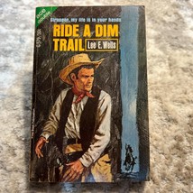 Showdown In The Canyon and Ride A Dim Trail Western Paperback Book Ace 1966 - $18.27