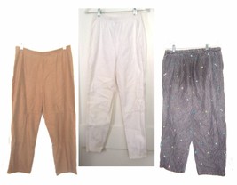 Denim &amp; Co Capri Pants &amp; Long Pants Size M - 2X Cotton Blend &amp; Rayon Blend  - $24.99