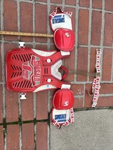Vintage 80&#39;s Sinisalo  Racing Motocross Chest Protector Pads - $5,598.18 MXN