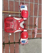 Vintage 80&#39;s Sinisalo  Racing Motocross Chest Protector Pads - $294.03