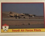 Vintage Operation Desert Shield Trading Cards 1991 #109 Saudi Air Force ... - $1.97
