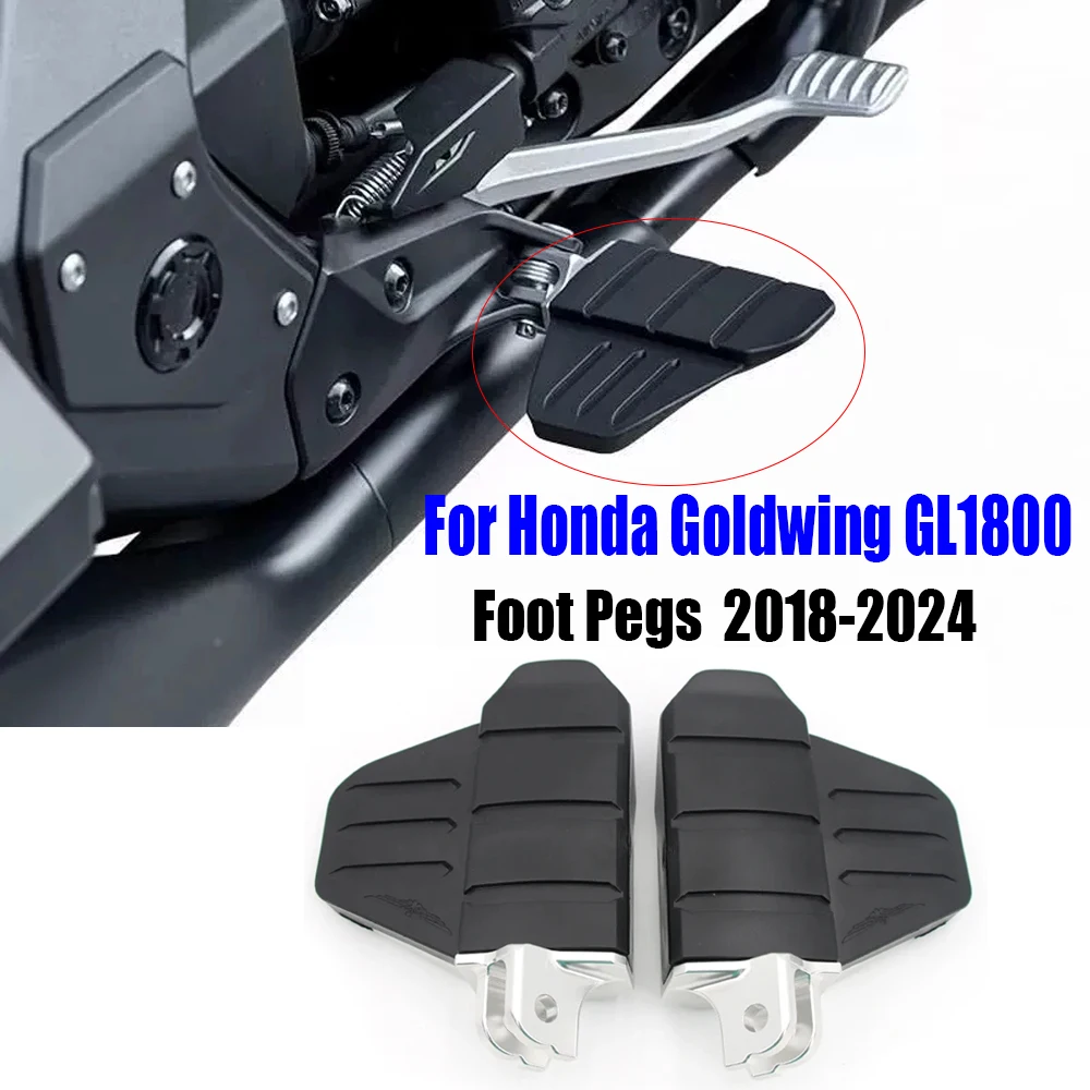For Honda GoldWing GL1800 Motorcycle Driver Foot Rest Goldwing 1800 Tour... - $250.50