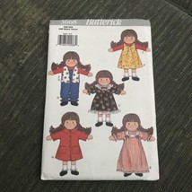 Butterick 3668 11.5&quot; Doll And Clothes With Carry Case Uncut  - $16.12