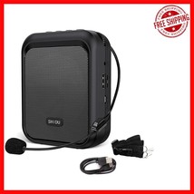 Portable 10W Rechargeable Voice Amplifier with Headset—Audio Solution fo... - $53.34