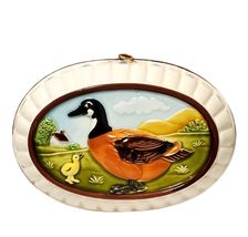 Vintage Duck &amp; Duckling Ceramic Mold Decor Gailstyn-Sutton Japan Hand Pa... - $9.96